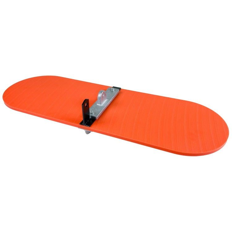 8"x 24" 1"D 1/4"R Orange Thunder® with KO-20™ Technology Round End Groover