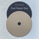 120 Grit Pool Plaster Disc Non-Corrosive Before Rough Pool Finish and After Smooth Pool Finish