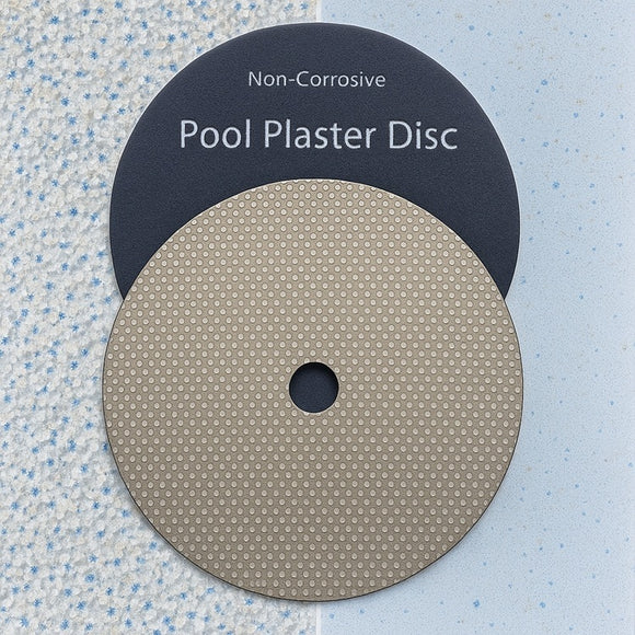 120 Grit Pool Plaster Disc Non-Corrosive Before Rough Pool Finish and After Smooth Pool Finish