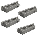 36" Power Trowel Stone Holder with Stones 36" and Under Machines 4PK