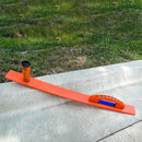 36" Orange Thunder® with KO-20™ Technology Square End Flexible Hand and Curb Darby-3