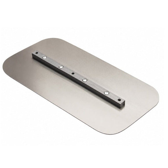 36" Power Trowel Blade 8" x 14" Flat Rounded Corner Combination (4-Pack)