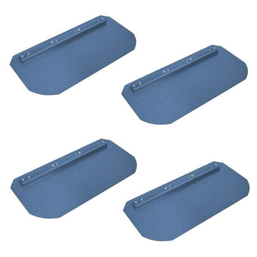 44" Power Trowel Blade 8" x 16" Superior / Husqvarna Blue Combination (4-Pack)