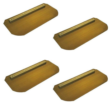 44" Power Trowel Blade 8" x 16" Superior / Husqvarna Gold Combination (4-Pack)