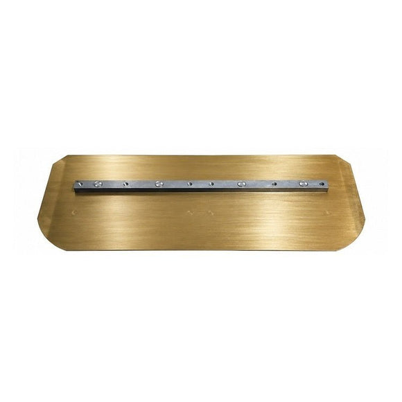 46-48" Power Trowel Blade 8" x 18" Gold Combination (4-Pack)
