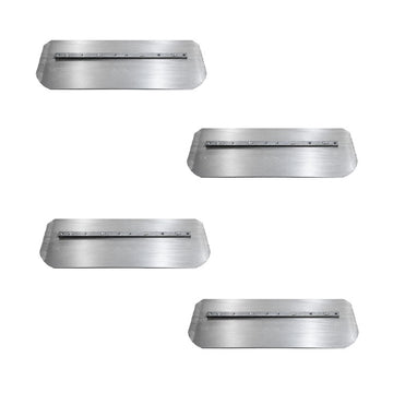 46–48" Power Trowel Combination Blades 8" x 18" 4-Pack