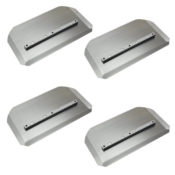 48" Power Trowel Blade 8" x 16" MultiQuip Combination Blade (4-Pack)