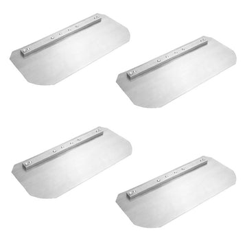 48" Power Trowel Blade 8" x 18" Superior / Husqvarna Combination 4-PK