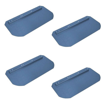 48" Power Trowel Blade 8" x 18" Superior / Husqvarna Blue Combination (4-Pack)