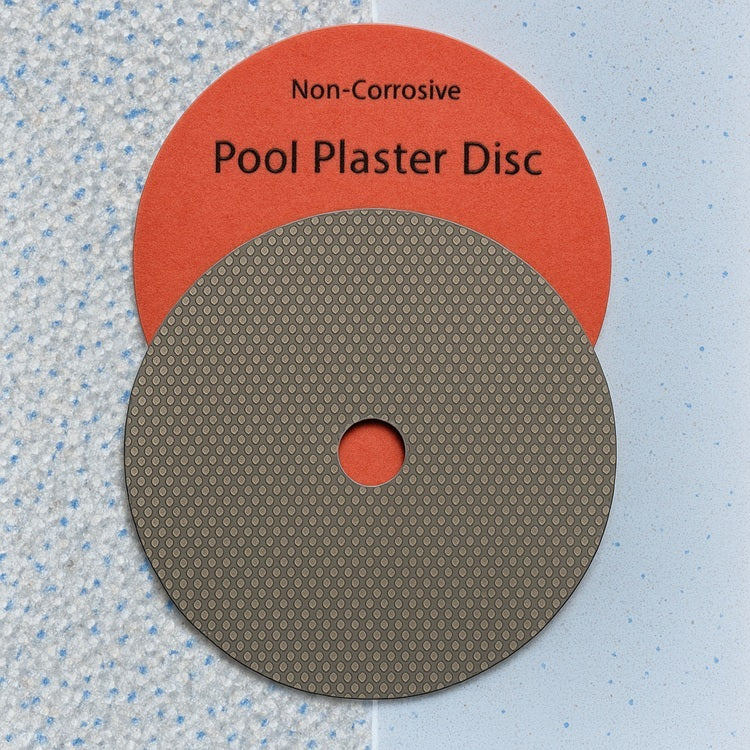 50 Grit Pool Plaster Disc Non-Corrosive Before Rough Pool Finish and After Smooth Pool Finish