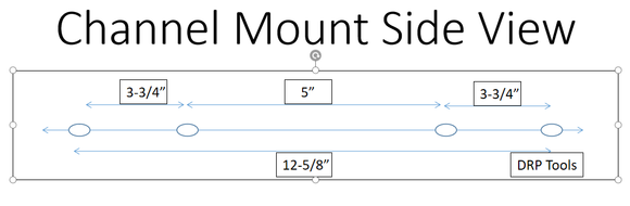 6" x 18" Master Trowel Finish Blade 4-Pack