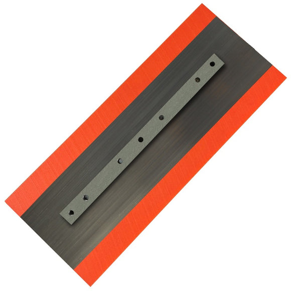 Orange Thunder steel-backed poly finish blade 6 x 14 for 36 inch power trowels