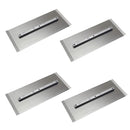 36" Power Trowel Blade 6" x 14" Goldblatt Finish (4-Pack)