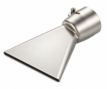 80mm 15° Stainless Steel Wide Slot Nozzle for Leister TRIAC ST/AT L