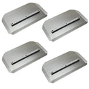 36" Power Trowel Blade 8" x 14" Goldblatt Combination (4-Pack)