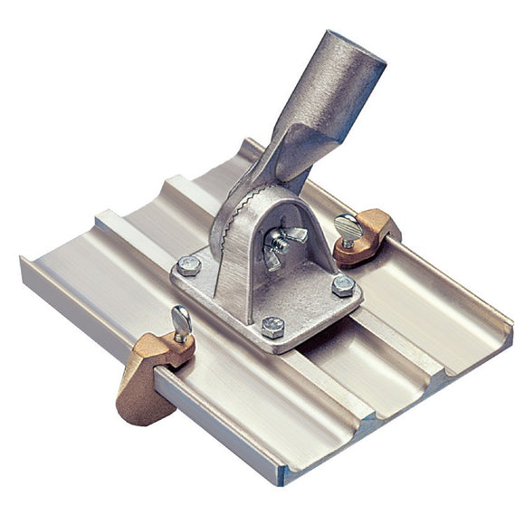 8" x 8" Magnesium Jumbo Paver’s Groover with 1" Bit & Threaded Handle Socket