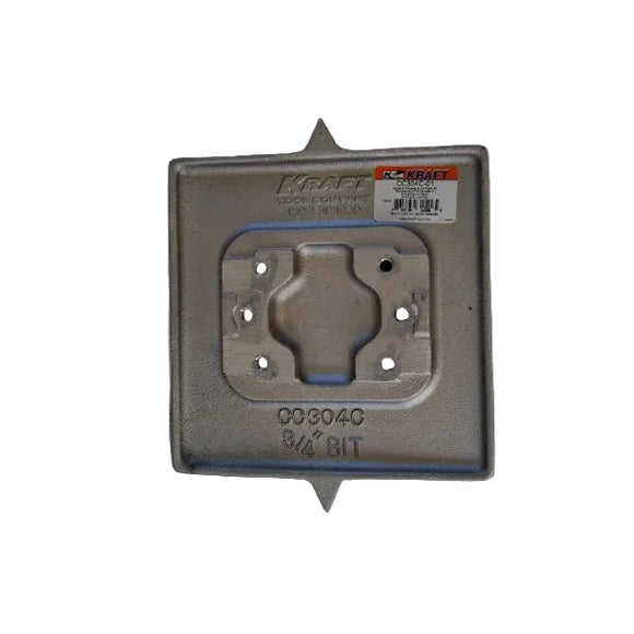 Airplane Groovers 8" x 8" Square End 3/4" Bit without Bracket