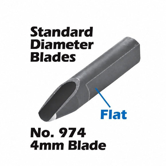 Crain Hand Groover 4mm Replacement Blade Information