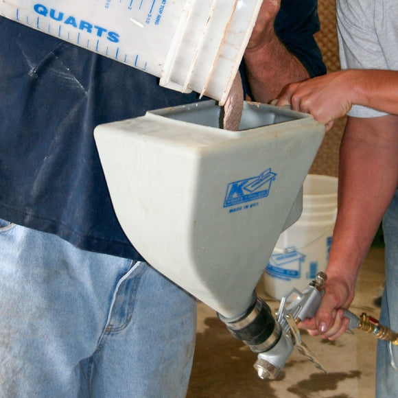 EZY Deck Pro Gun & Hopper with Compressor