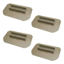 34-36" Power Trowel 8" x 14" Quick Change Edco Combination Blade (4-Pack)