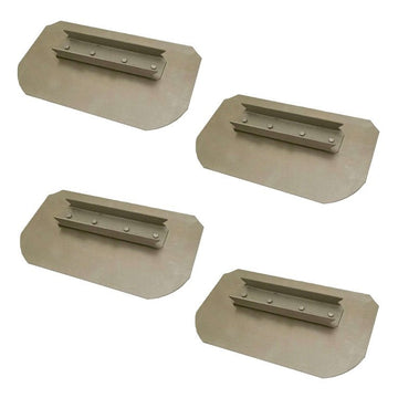 34-36" Power Trowel 8" x 14" Quick Change Edco Combination Blade (4-Pack)
