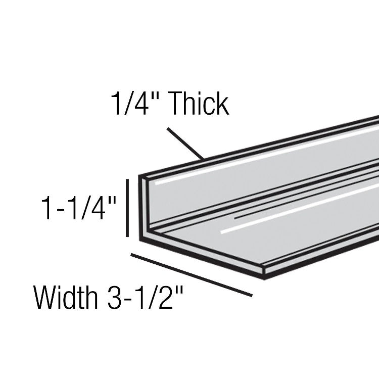 L Shape Tile Straight Edge 6 Piece Set