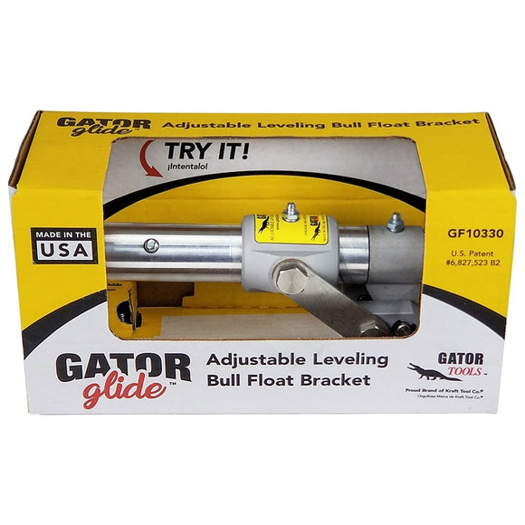 Kraft Tool Gator Glide Adjustable Leveling Bull Float Bracket