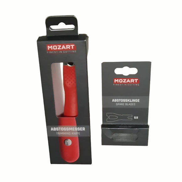 Mozart Trimming Knife with 5 Blades