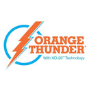 46-48" Power Trowel Blade 8" x 18" Orange Thunder Steel-Backed Poly Combination (4-Pack)