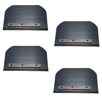 Power Trowel Combination Blades 8" x 12-1/2" Superior / Husqvarna Blue, 4-Pack