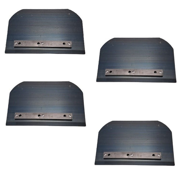 Power Trowel Combination Blades 8" x 12-1/2" Superior / Husqvarna Blue, 4-Pack