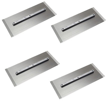 36" Power Trowel Finish Blades 6" x 14" (4-Pack)
