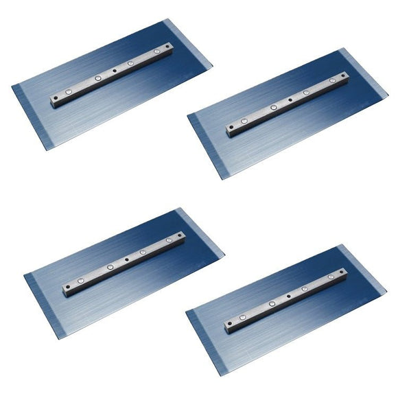 36" Power Trowel Blade 6" x 14" Blue Finish (4-Pack)