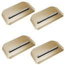 36" Power Trowel Blade 8" x 14" Gold Combination (4-Pack)