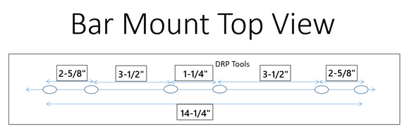 46-48" Power Trowel Blade 8 x 18 Blade Rattern