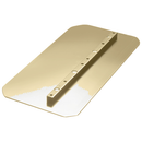 46-48" Power Trowel Blade 8 x 18 Flat Round Corner Combination Gold (4-Pack)