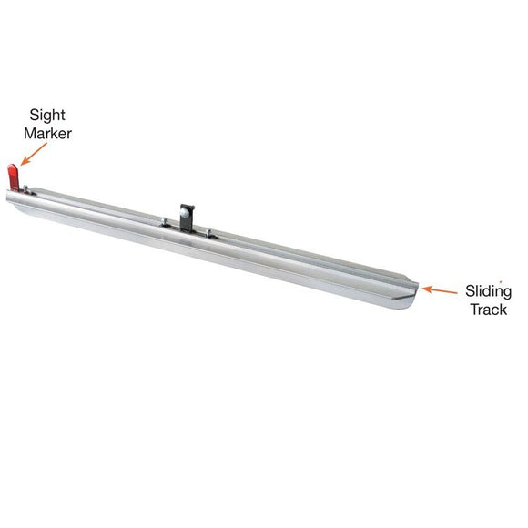 Straight Arrow Groover with Movable Sight Marker