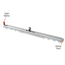 Straight Arrow Serrated Groover with Movable Sight Marker