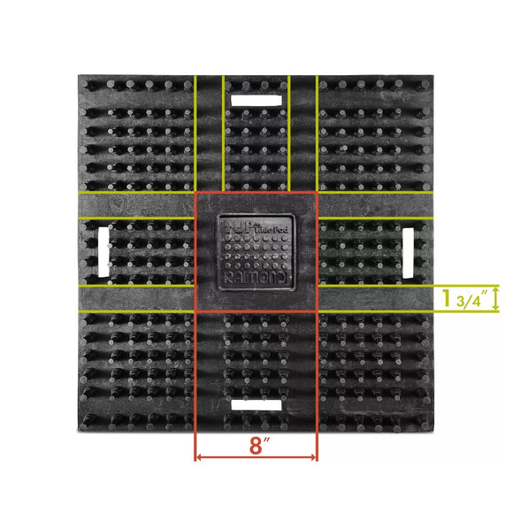 Raimondi Tiler UP Support Working Pad Layout