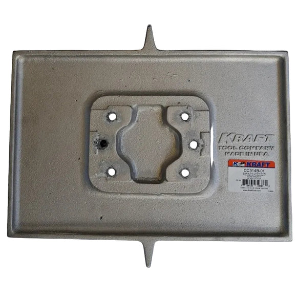 Airplane Groovers 12" x 8" Square End 1" Bit without Bracket