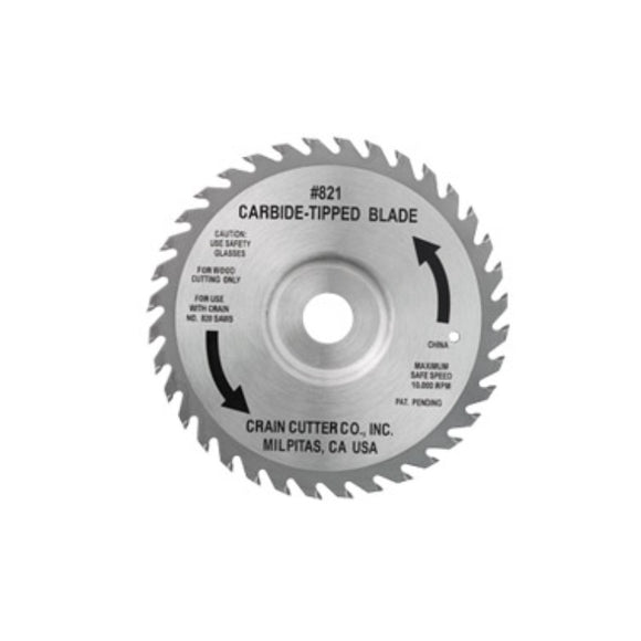 Crain 821 Carbide-Tipped Replacement Blade 6-Pack