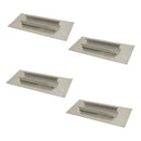 34-36" Power Trowel 6″ X 14″ Quick Change Edco Finish Blade (4-Pack)