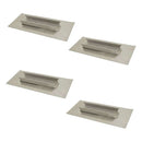 42" Power Trowel 6″ X 16″ Quick Change Edco Finish Blade 4-PK