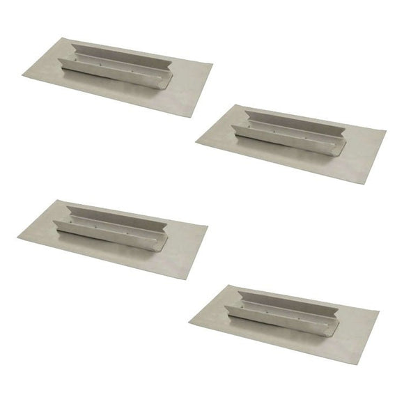 42" Power Trowel 6″ X 16″ Quick Change Edco Finish Blade 4-PK