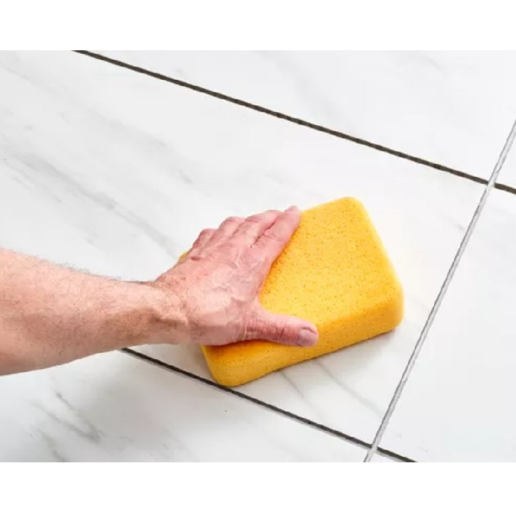 Grout sponges can be used on tile, masonry, plaster and concrete.