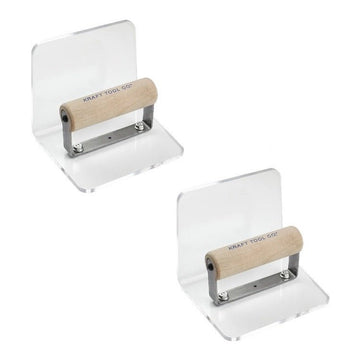 Kraft Inside Cove Pool Plaster Step Tool – 1/2" Radius – 2 Pack - Fast Ship Tools