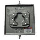 Airplane Groovers 8" x 8" Square End 1" Bit with EZY-Tilt II Bracket-2