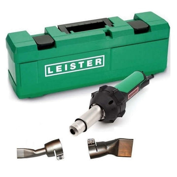 Leister Triac ST Heat Gun w/ 3/4" & 1-1/2" Nozzle and Case