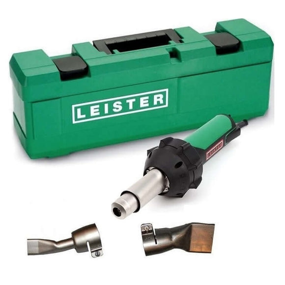 Leister Triac ST Heat Gun w/ 3/4" & 1-1/2" Nozzle and Case