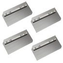 24" Power Trowel Blade 4-3/4" x 9" Whiteman Combination (Metric) (4-Pack)